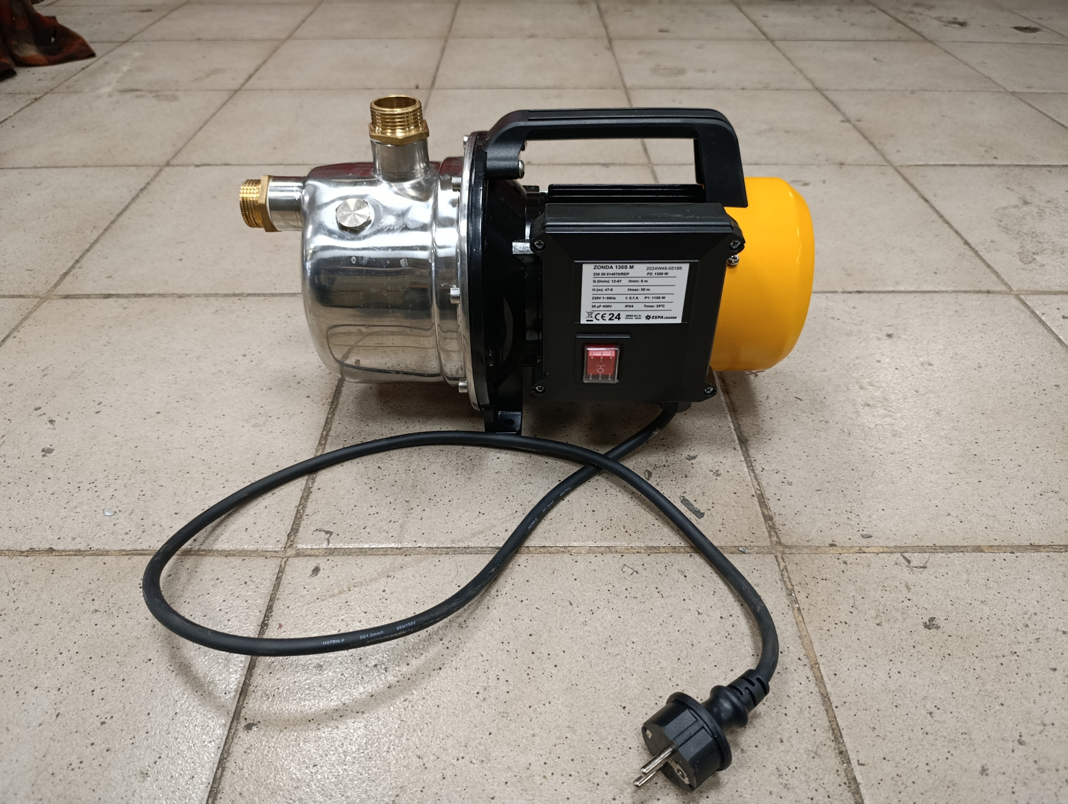 Reparación bomba presión doméstica ESPA Zonda