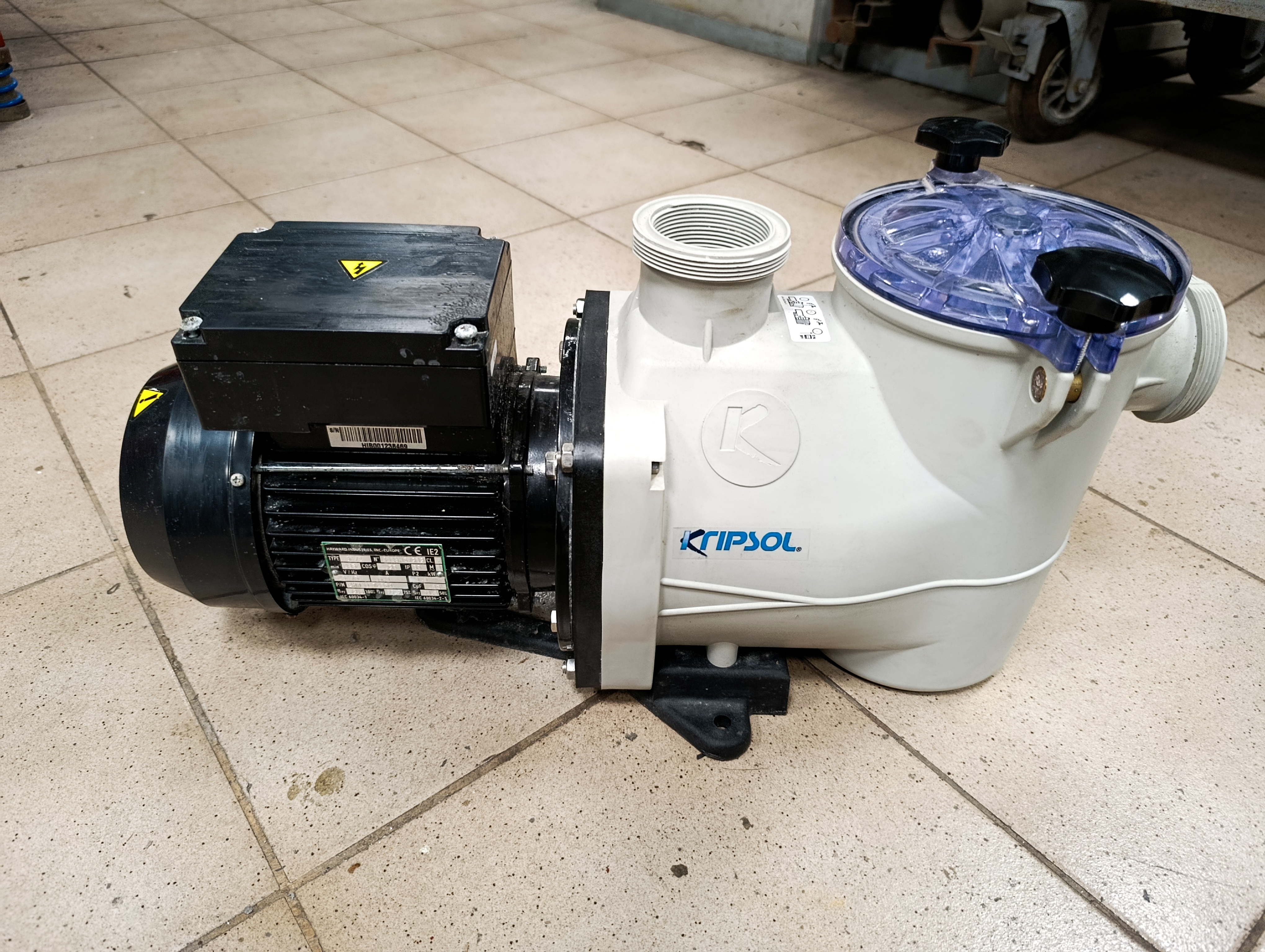 Reparación bomba piscina Kripsol KSE 150M autoaspirante